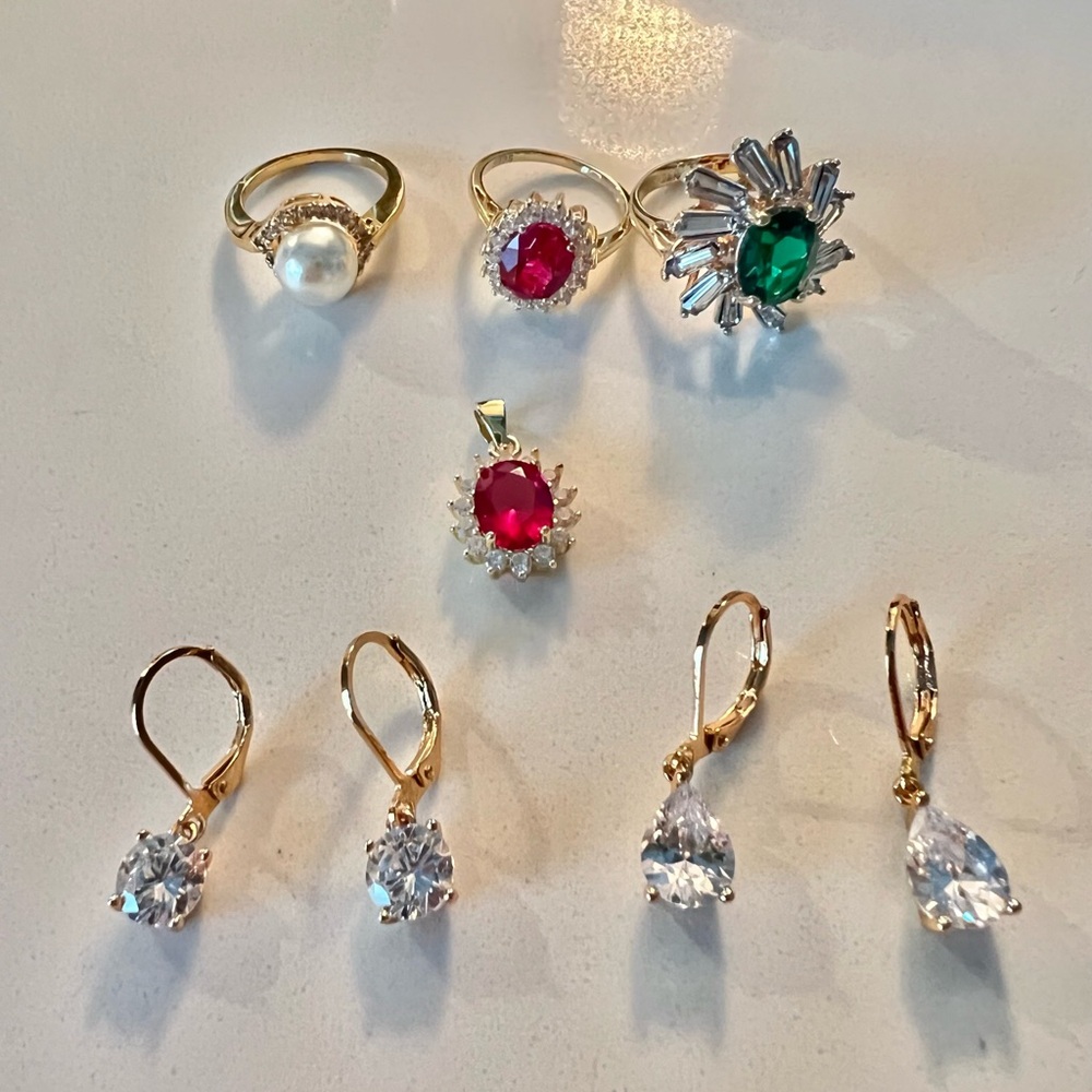 Elegant Gold Jewelry bundle